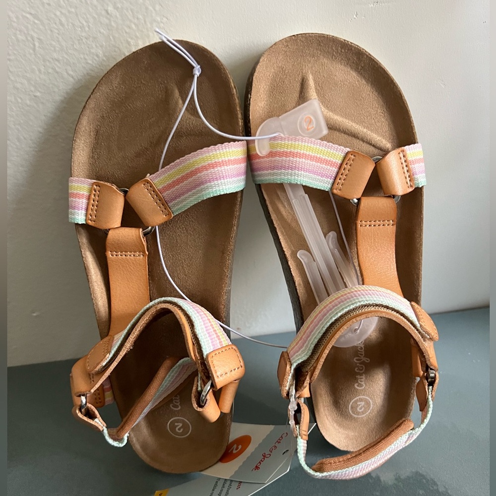 Girl’s Cat & Jack Footbed Sandals